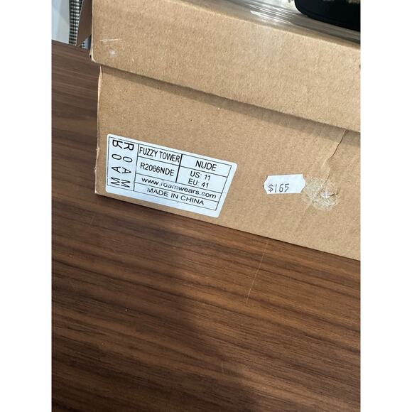 NIB Roam Fuzzy Tower Heels Size 41(11) - Picture 12 of 12